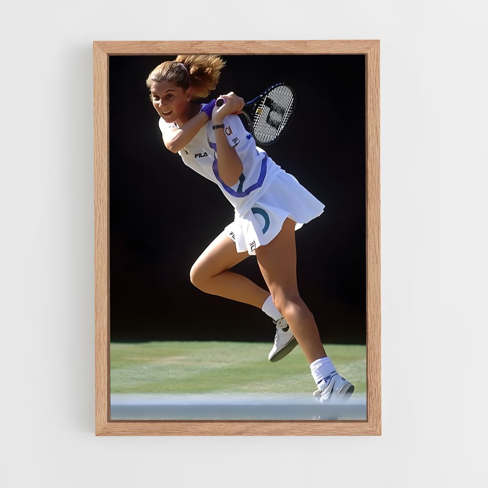 ap-monica seles-1 cadre Bois clair