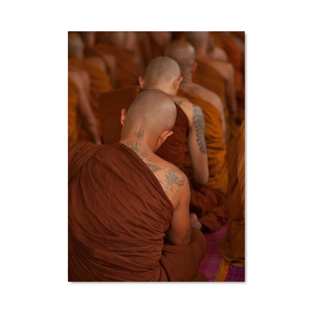 Poster Monks 16082
