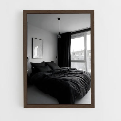 ap-monochrome-4 cadre Bois foncé