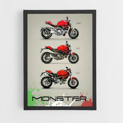 ap-monster 821-2 cadre Noir