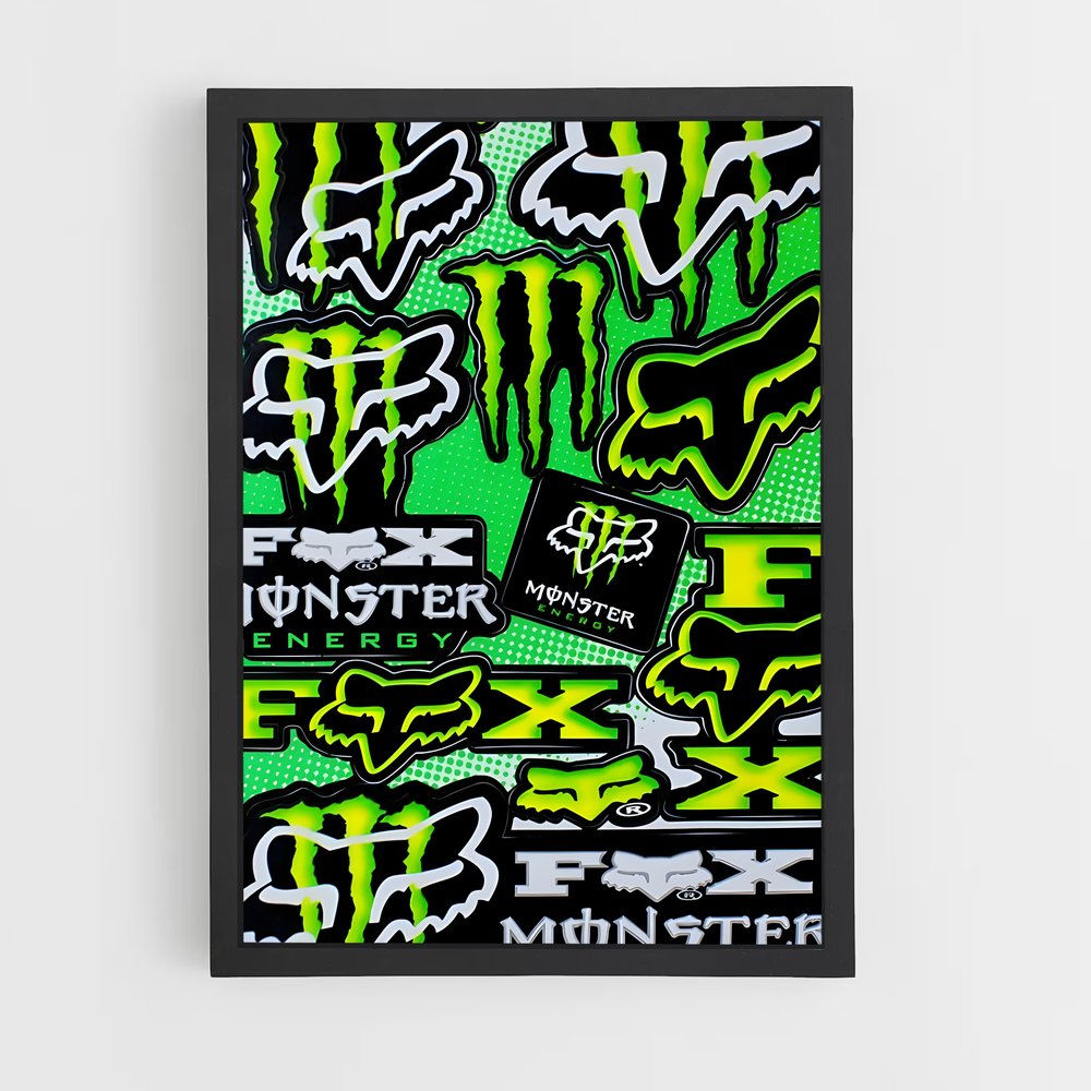 ap-monster energy supercross-5 cadre Noir