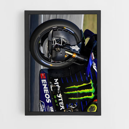 ap-monster energy yamaha-4 cadre Noir