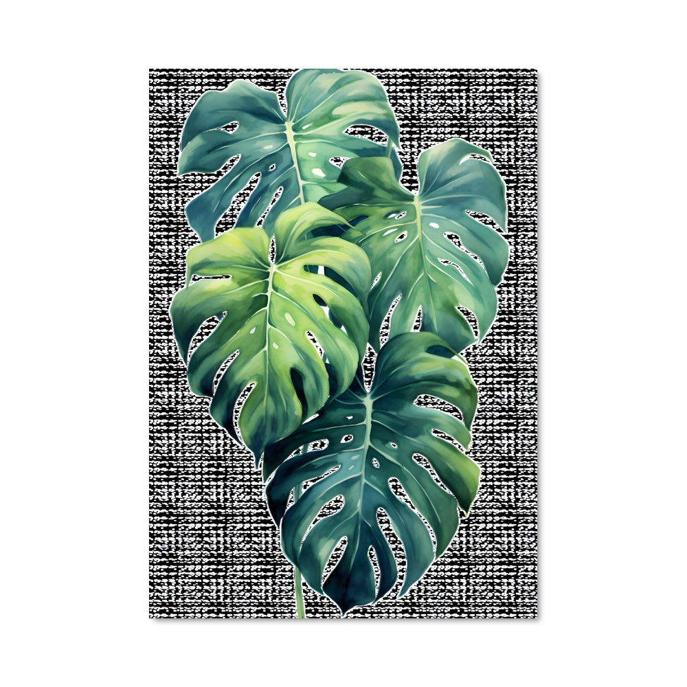 Poster Feuilles de Monstera