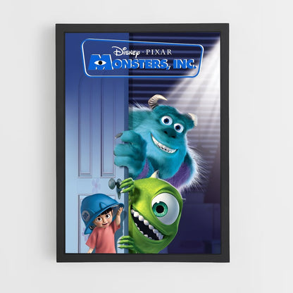 ap-monsters inc-1 cadre Noir