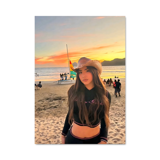 Poster Évasion Plage