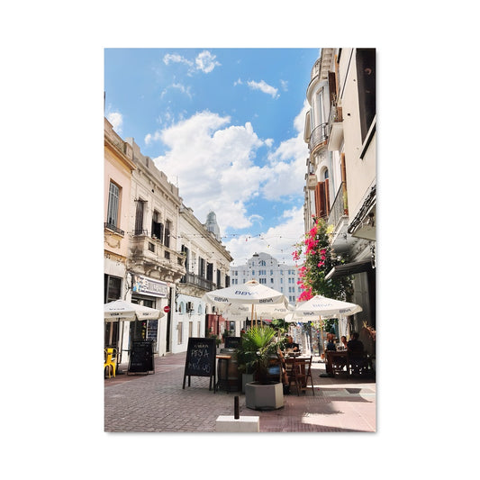 Poster Terrasse Urbaine