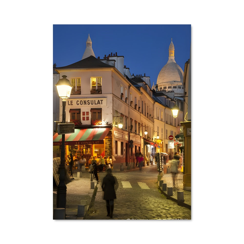 Poster Rue de Montmartre