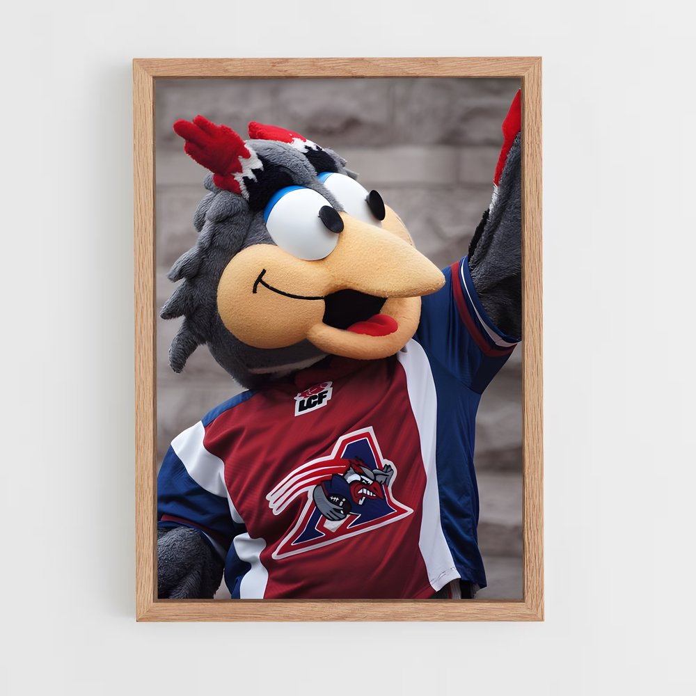 ap-montreal alouettes-2 cadre Bois clair