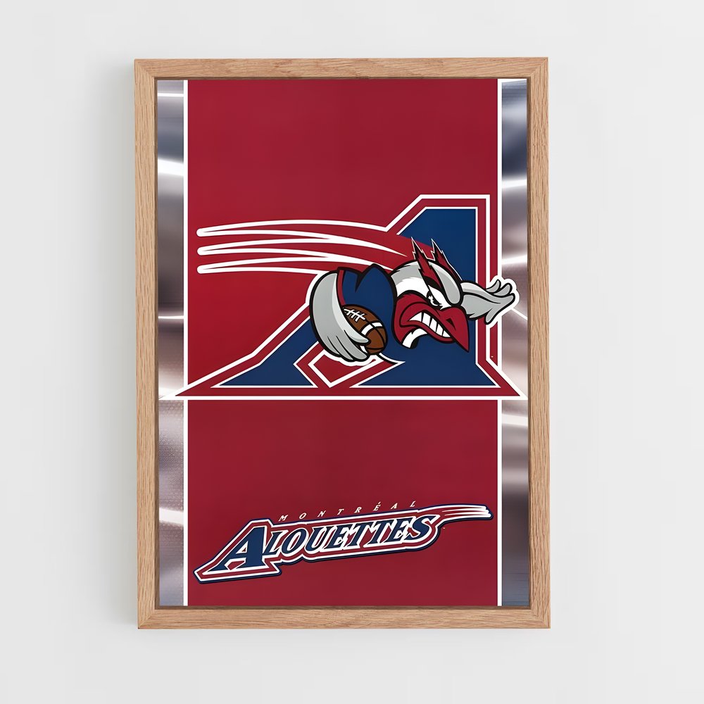 ap-montreal alouettes-3 cadre Bois clair