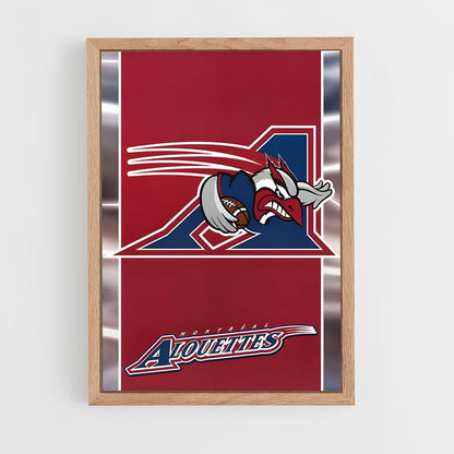 ap-montreal alouettes-3 cadre Bois clair