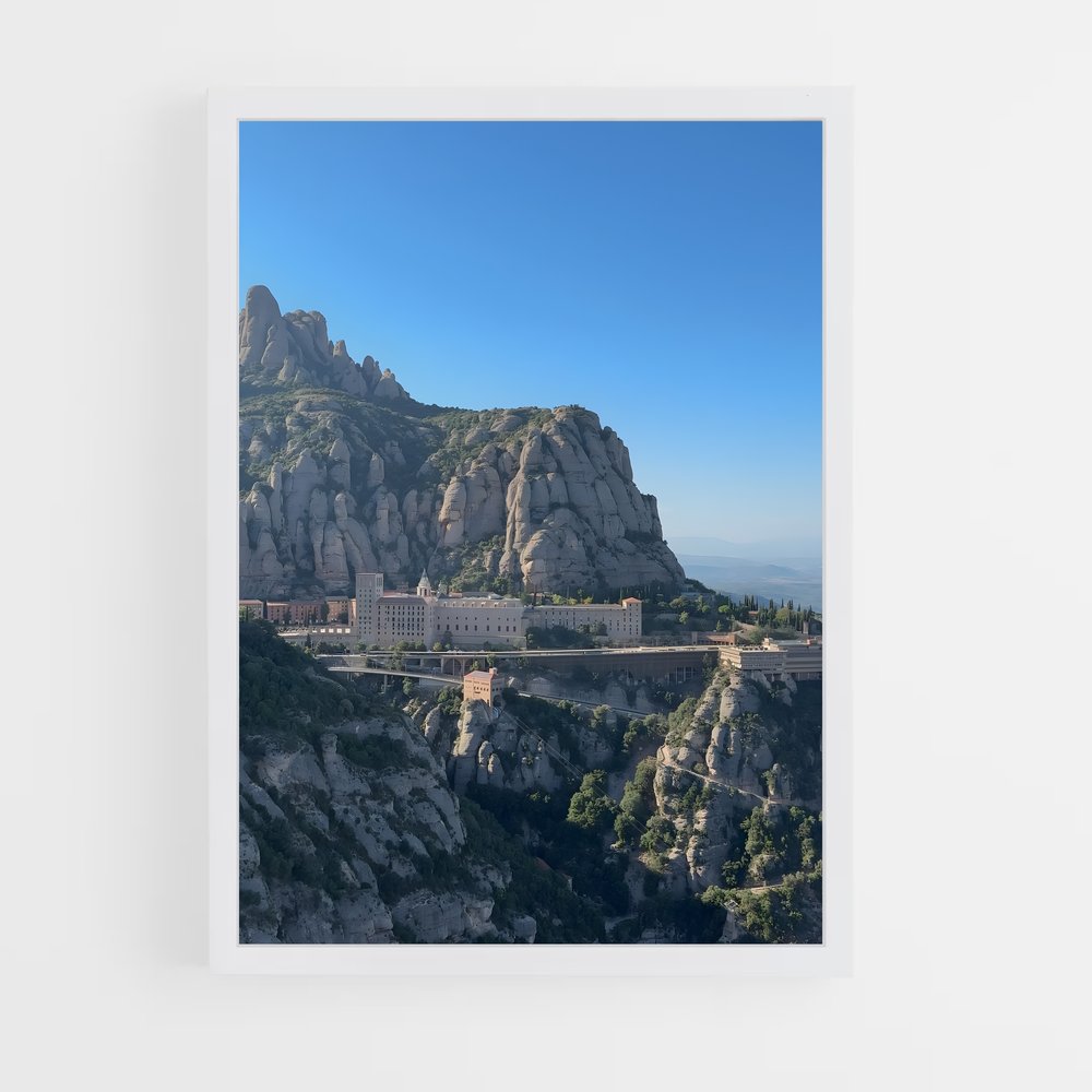 ap-montserrat monastery-1 cadre Blanc