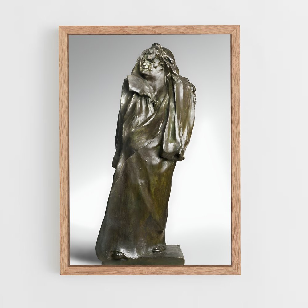 ap-monument to balzac rodin-4 cadre Bois clair