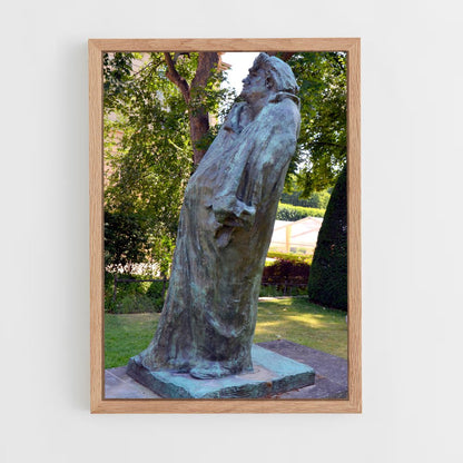 ap-monument to balzac rodin-6 cadre Bois clair