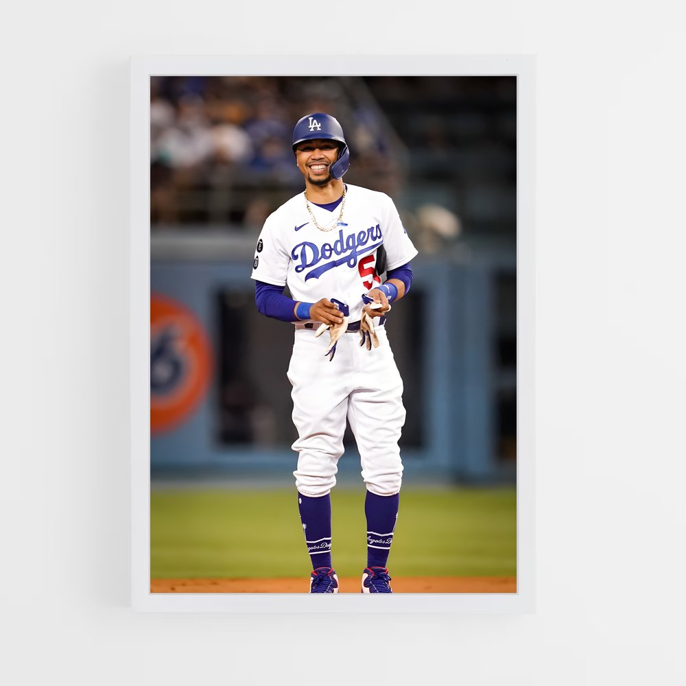 ap-mookie betts-1 cadre Blanc