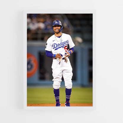 ap-mookie betts-1 cadre Blanc