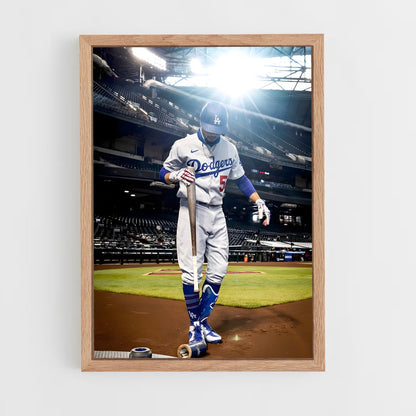 ap-mookie betts-11 cadre Bois clair