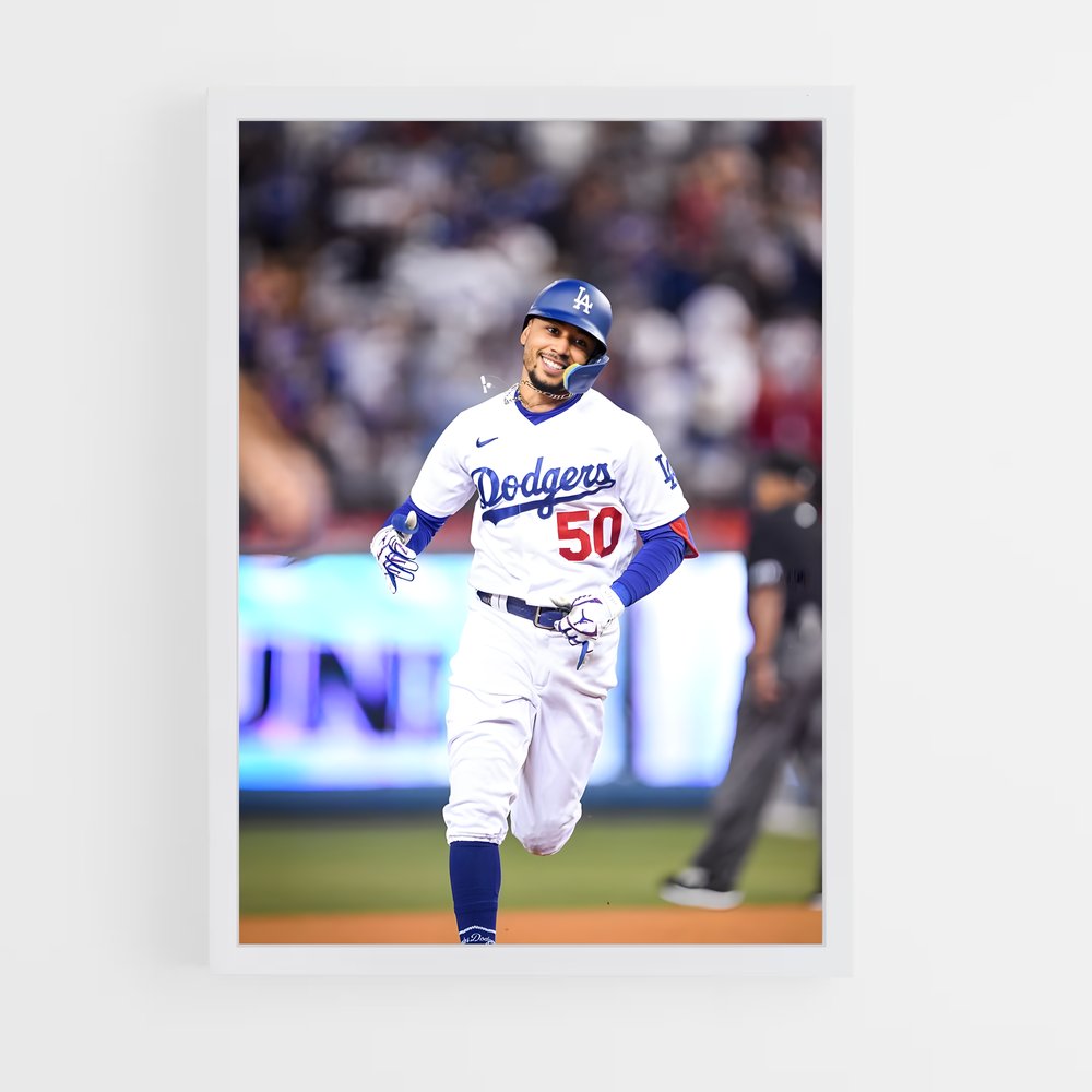 ap-mookie betts-2 cadre Blanc