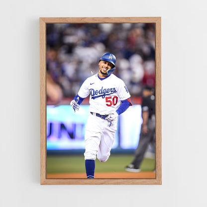 ap-mookie betts-2 cadre Bois clair