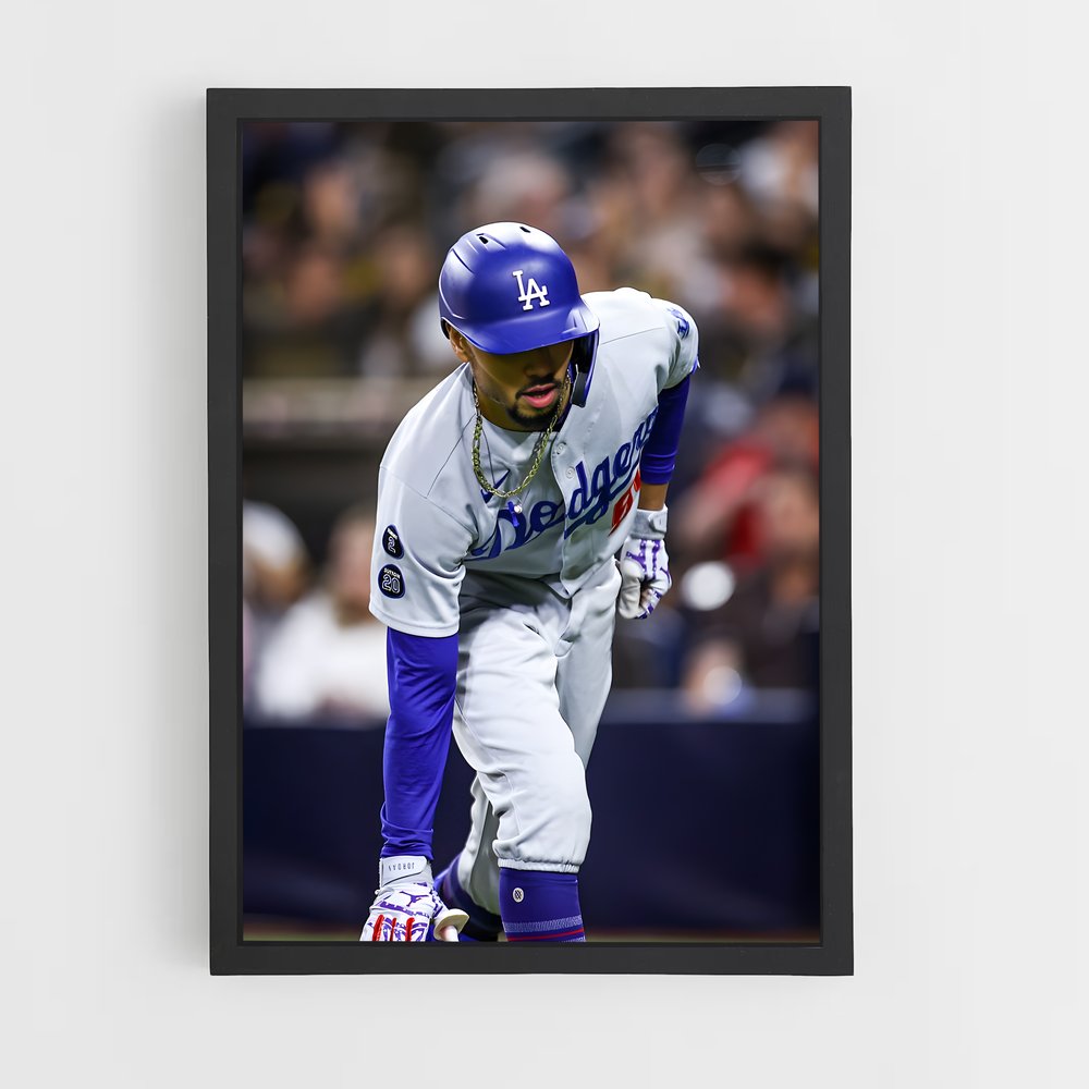 ap-mookie betts-5 cadre Noir