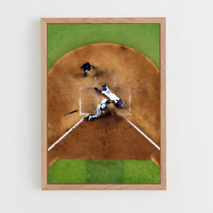 ap-mookie betts-8 cadre Bois clair