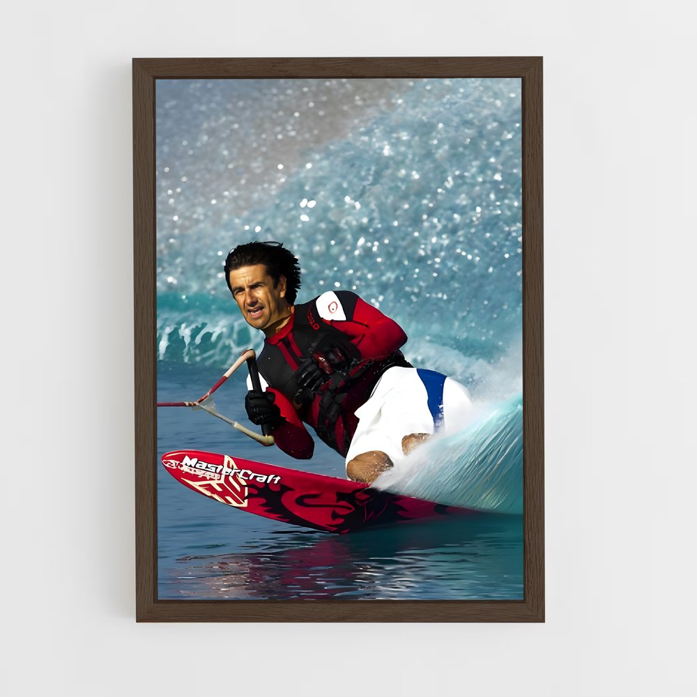 ap-moomba masters water skiing-1 cadre Bois foncé