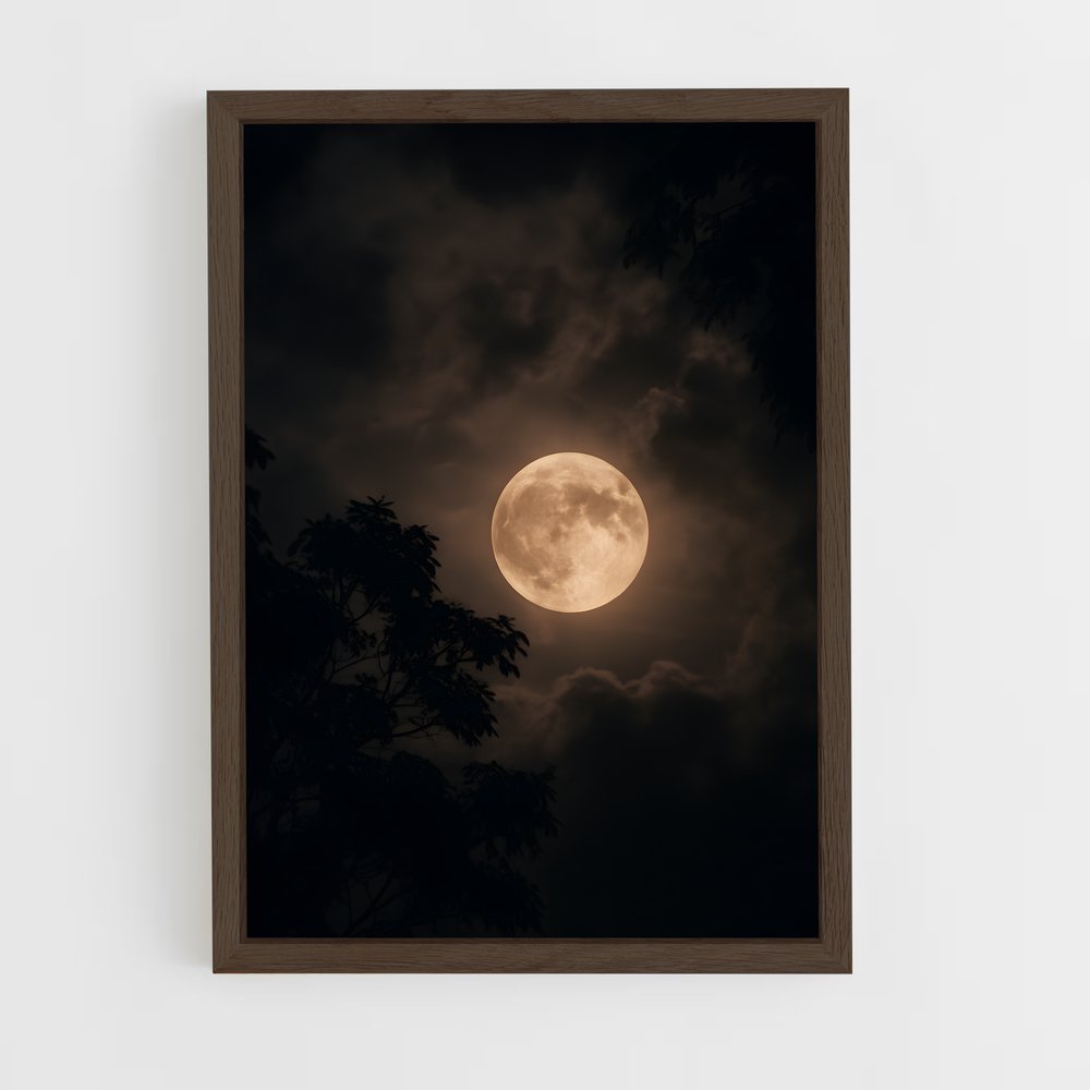 ap-moon-2 cadre Bois foncé