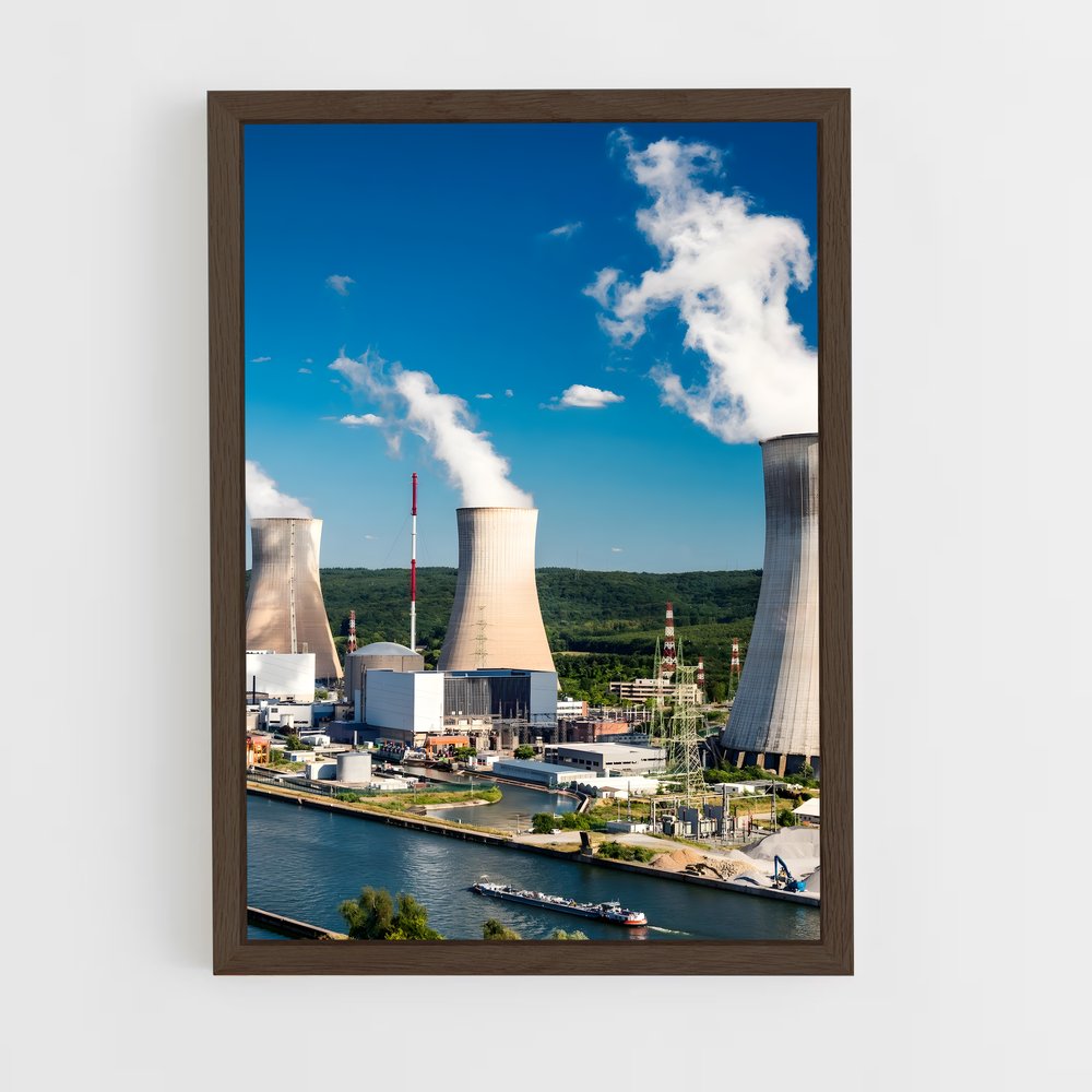 ap-moore nuclear energy-2 cadre Bois foncé