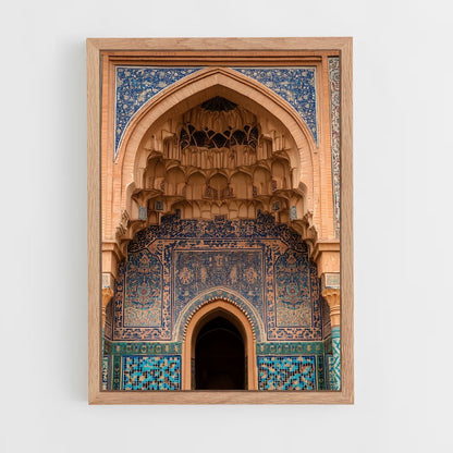 ap-moorish architecture-3 cadre Bois clair