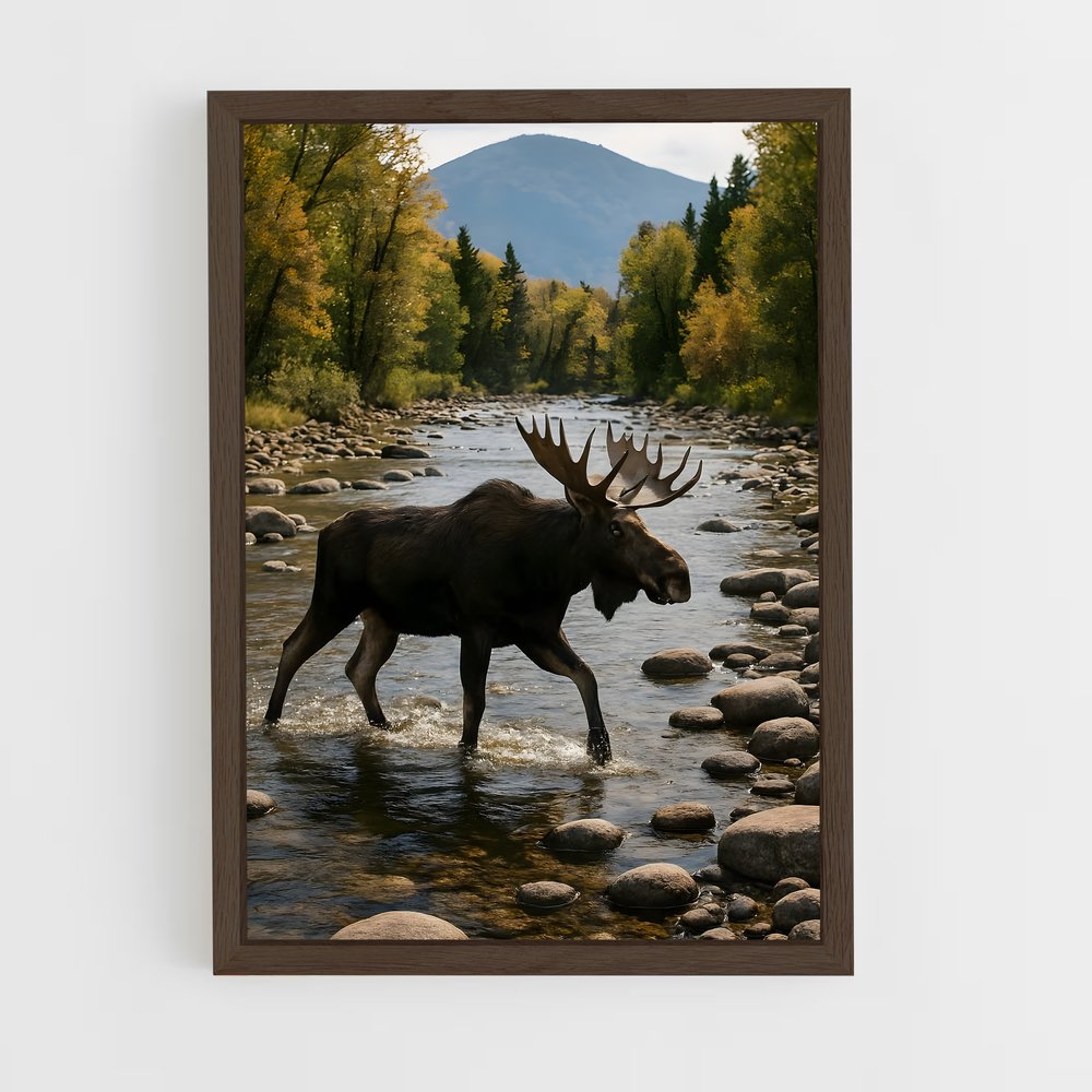 ap-moose-5 cadre Bois foncé