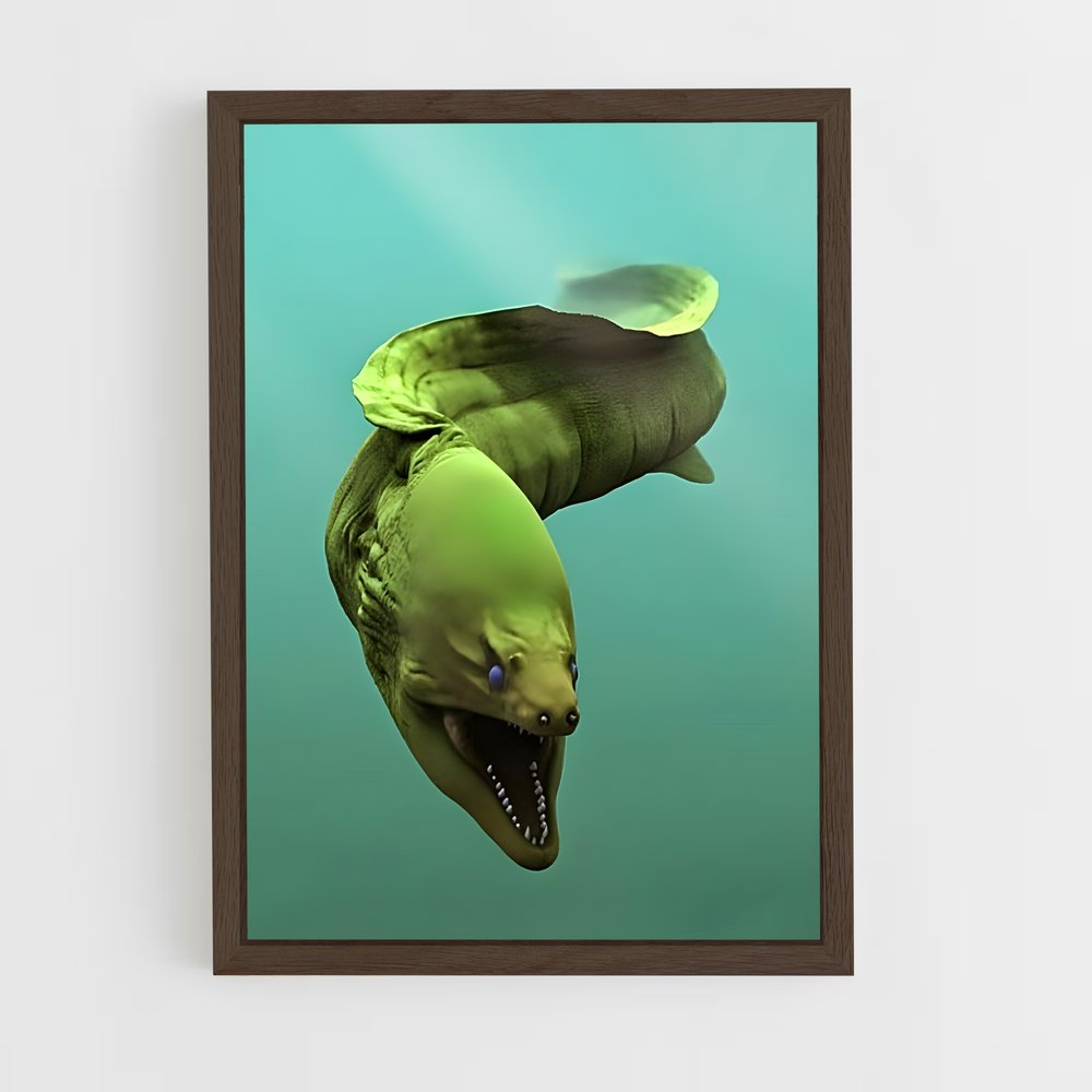 ap-moray eel-1 cadre Bois foncé