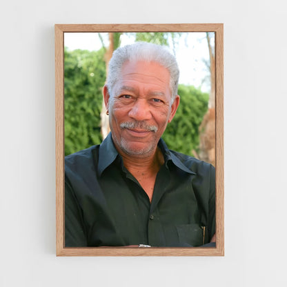 ap-morgan freeman-2 cadre Bois clair