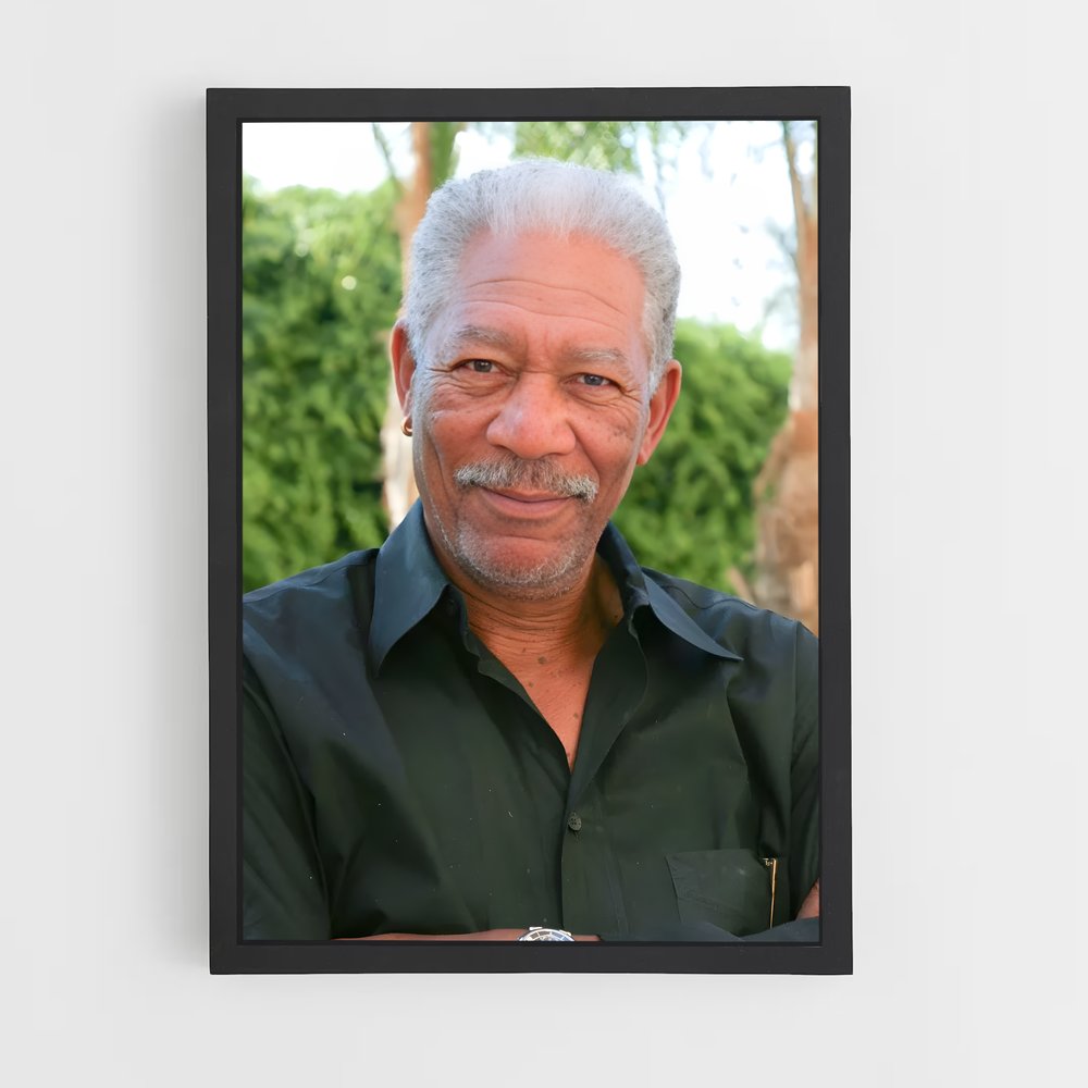 ap-morgan freeman-2 cadre Noir