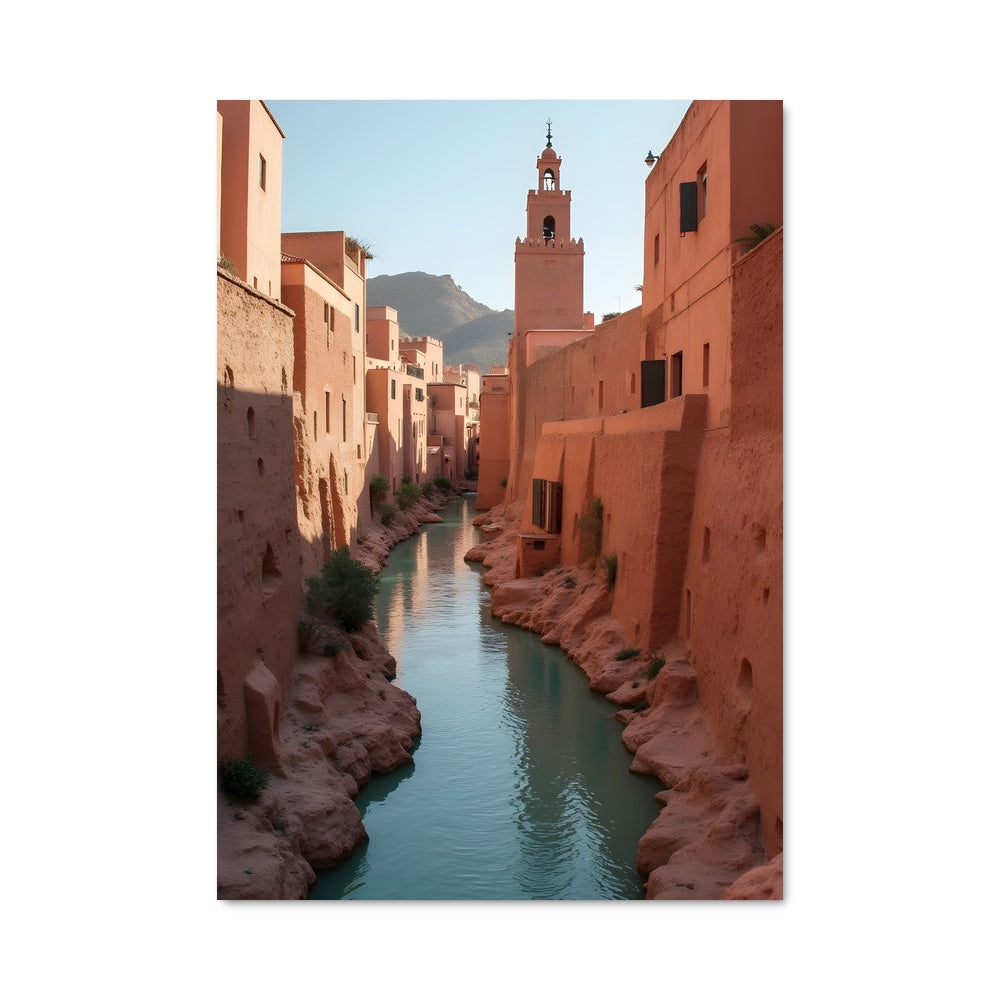 Poster Rivière Magique