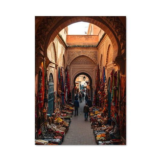Poster Couleurs du Souk