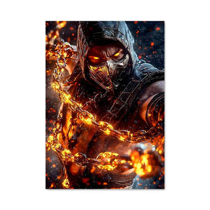 Poster Flamme du Combat