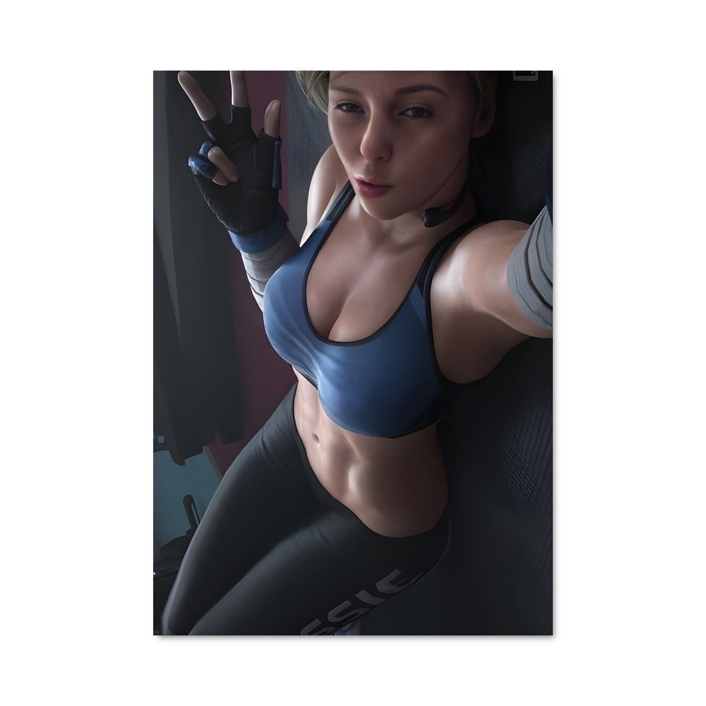 Poster Kombat de Femme