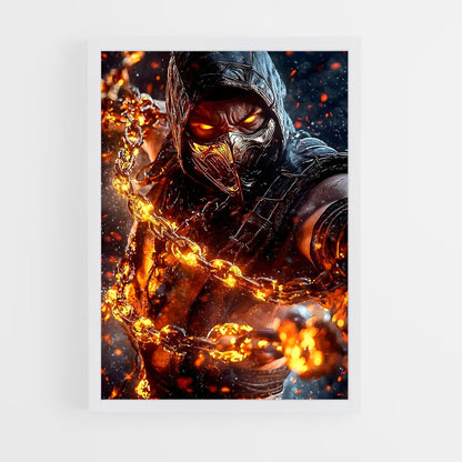 ap-mortal kombat-1 cadre Blanc
