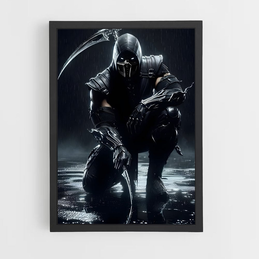 ap-mortal kombat-10 cadre Noir