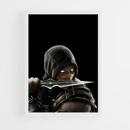 ap-mortal kombat-12 cadre Blanc