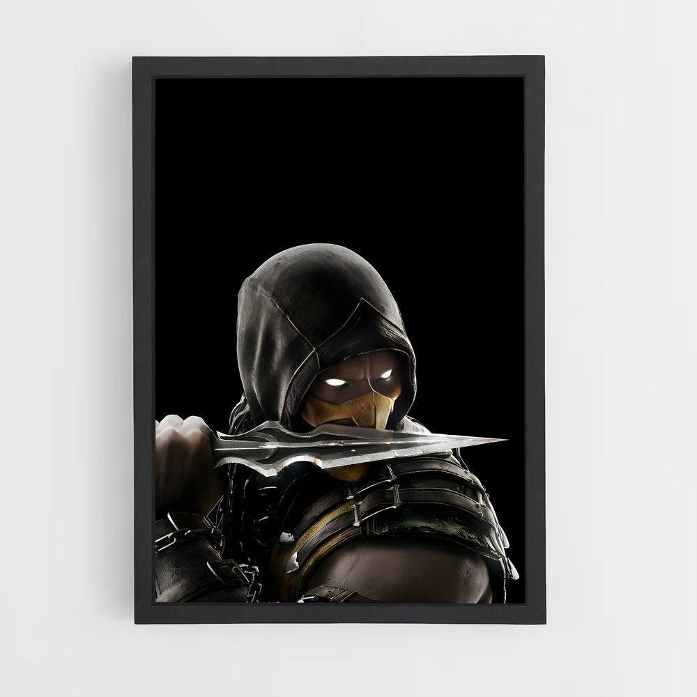 ap-mortal kombat-12 cadre Noir