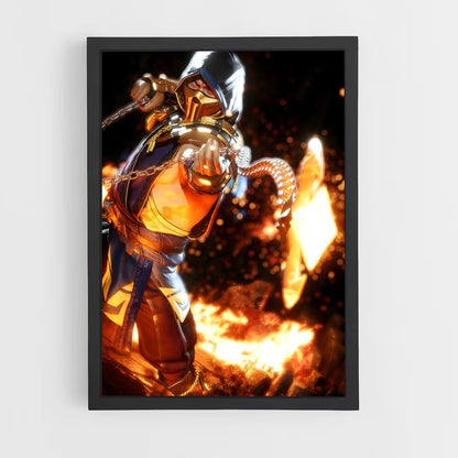 ap-mortal kombat-13 cadre Noir