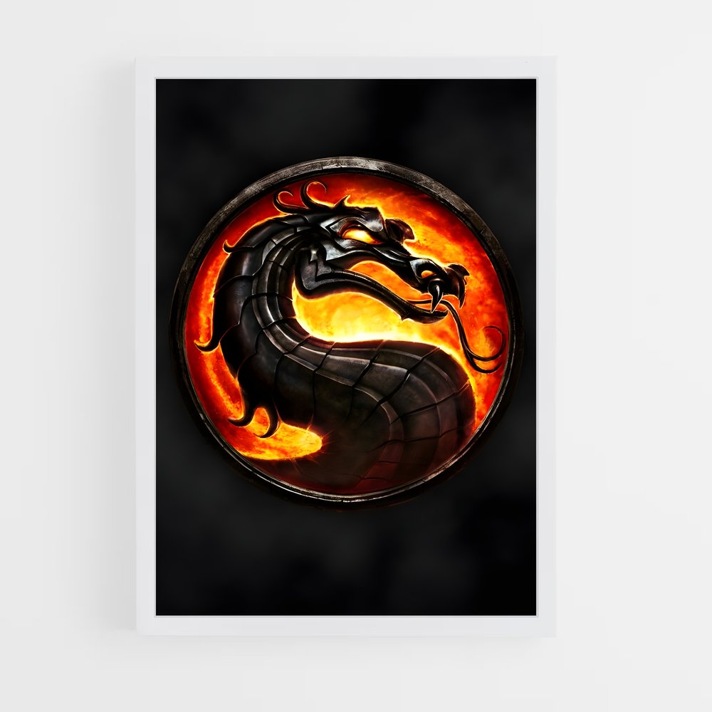 ap-mortal kombat-2 cadre Blanc