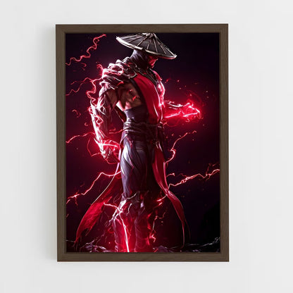 ap-mortal kombat-8 cadre Bois foncé