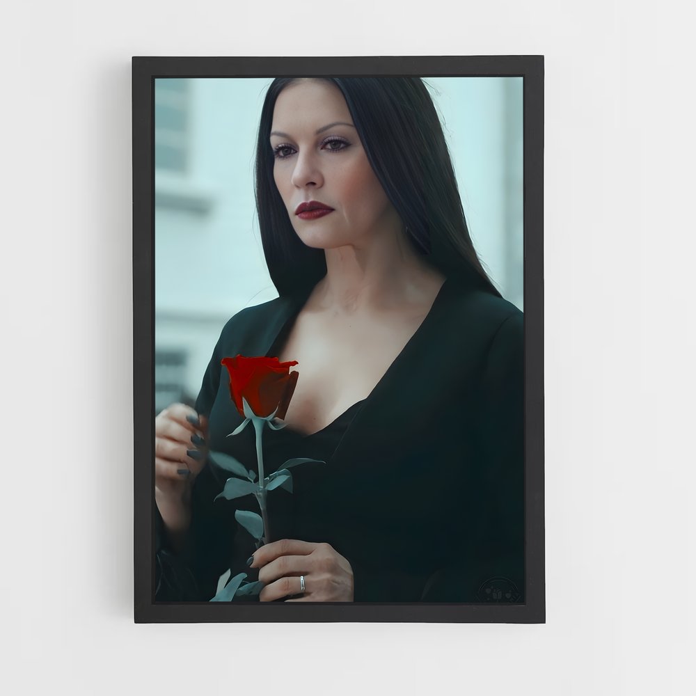 ap-morticia addams-2 cadre Noir
