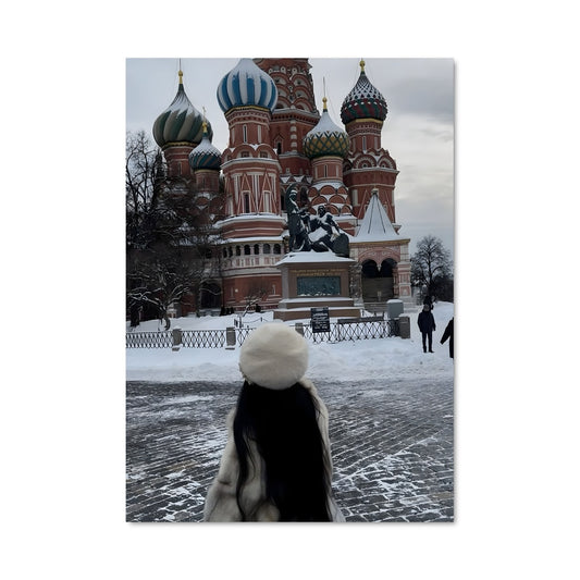 Poster La Dame en Blanc