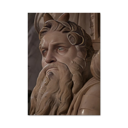 Poster Le Prophète Sculpté