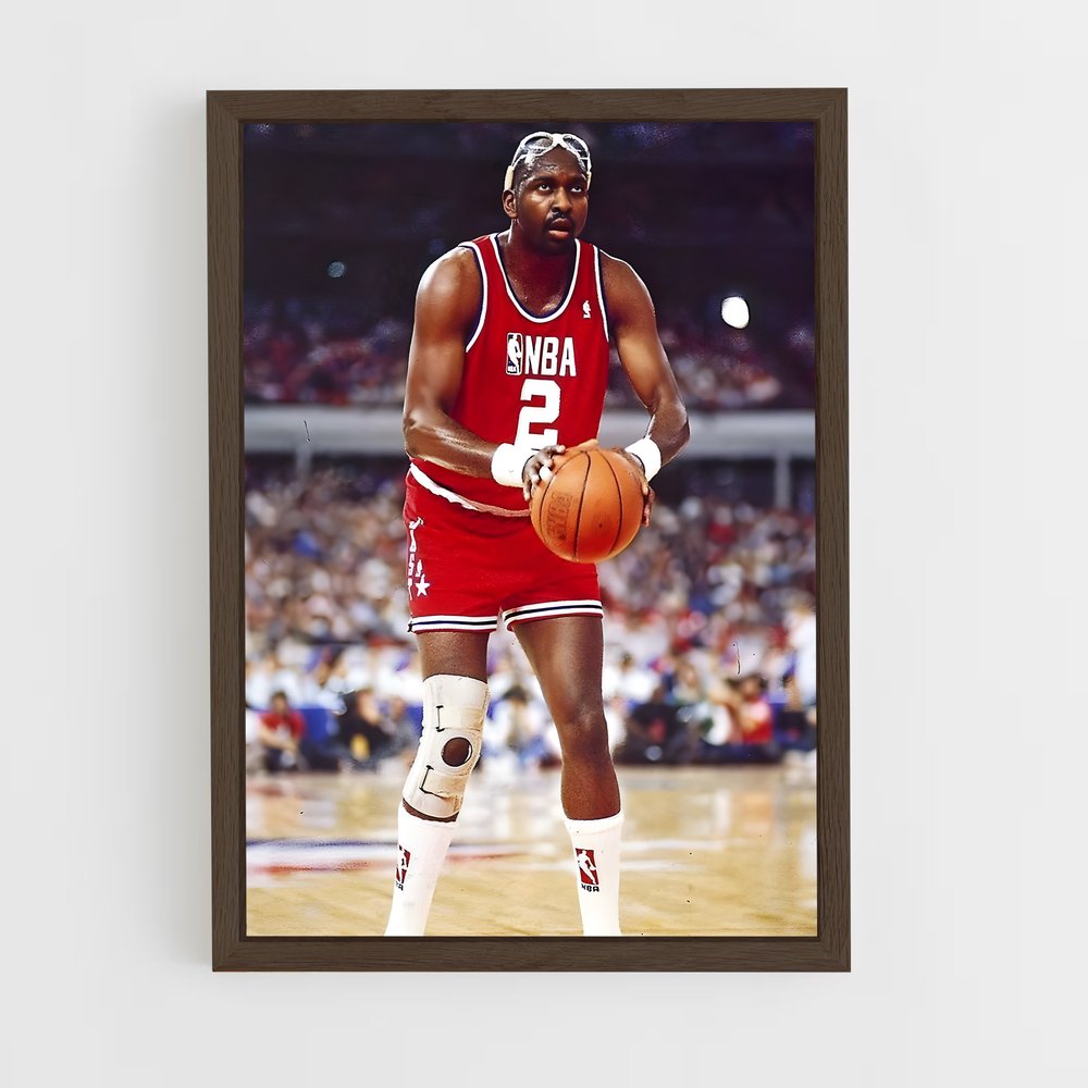 ap-moses malone-4 cadre Bois foncé