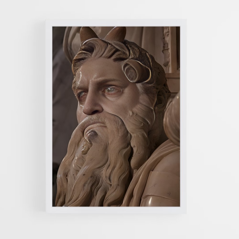 ap-moses michelangelo-3 cadre Blanc