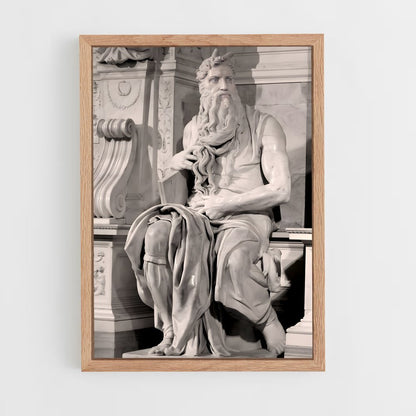 ap-moses michelangelo-7 cadre Bois clair