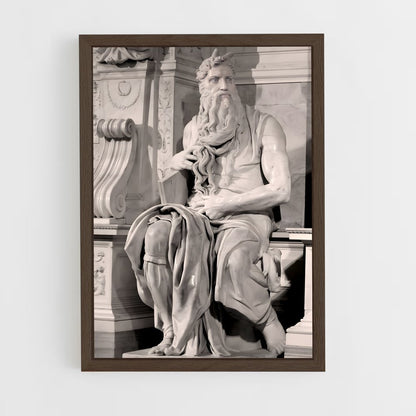 ap-moses michelangelo-7 cadre Bois foncé